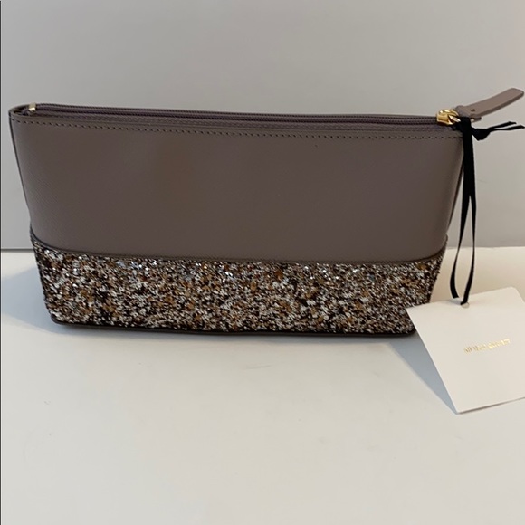 Kate Spade Grey Glitter Pursell